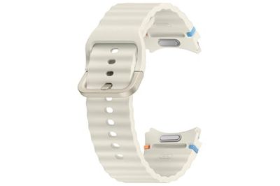 Samsung Sport Band (M/L) ET-SNL31 voor Galaxy Watch7 | Horlogebandje, Sport Armband, Originele accessoires, elastisch, duurzaam, goede pasvorm, Cream