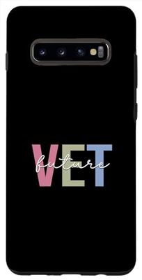 Custodia per Galaxy S10+ Future Vet Tech Vet Assistant Veterinario Veterinario Studente veterinario