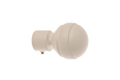2 EMB D20 BALL BLANC MAT