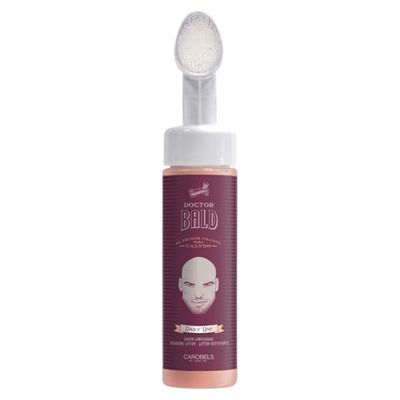 Beardburys Doctor Bald Daily Cleansing Lotion, Lotion hydratante à effet frais et apaisant, sans parabènes, 200 ml