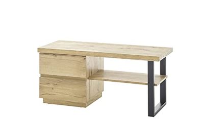 Robas Lund Banc Porte-Manteau plaqué chêne - Charge maximale : 80 kg - 108 x 47 x 41 cm
