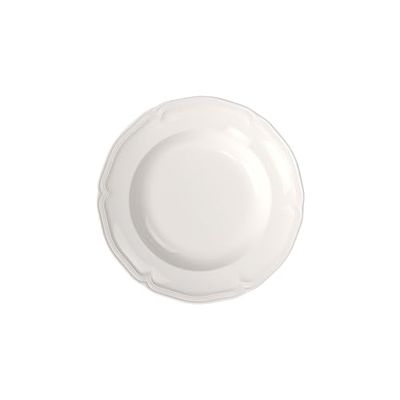 Villeroy & Boch Manoir Prato fundo, 23 cm, porcelana premium, branco