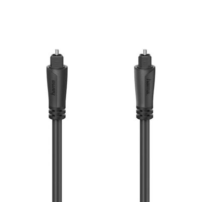 Hama Câble audio à fibres optiques, fiche mâle ODT (Toslink), 0,75 m