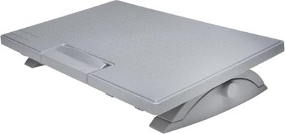 Kensington Repose-Pieds Ergonomique - SoleMate Pro - Posture, Circulation et Confort du Dos et des Jambes Améliorés, Système SmartFit (K50409EU), Gris