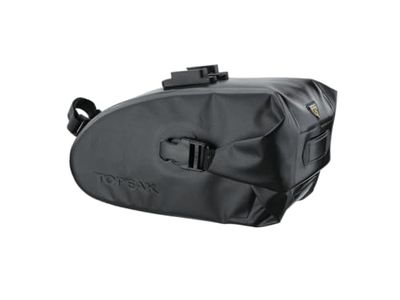 Topeak Wedge Dr Bag met Fixer (zwart, 9.1x4.3x5.1-Inch, Groot)