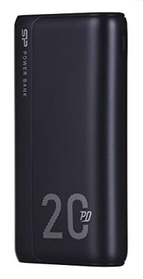 Silicon Power Powerbank qs15 20000mah qc3.0+PD 2xusb a, 1x musb + 1x USB c, Czarny