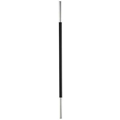 Trendy Sport Lange halterstang 1,0 kg - Trendy Sport Pesos Aperto - voor vinyl halterschijven (max. belasting 30,0 kg), zwart, 1 kg