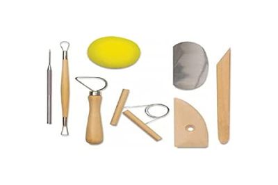 TALENS POOTERY TOOL KIT - SET AV PYCK 8 DELAR