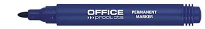 OFFICE PRODUCTS 17071211-01 permanente marker rond, lijnbreedte: 1-3 mm, blauw
