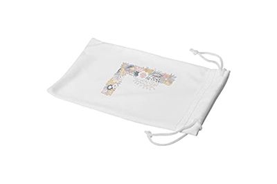 Bonamaison Imprimé Numériquement Lunettes Étui avec Cordon de Serrage, 100% Coton, Sac Lunettes, Pochette à Lunettes, 1 Pièce, Taille: 11x19 Cm