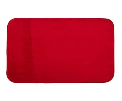 Gözze - Tapis de Bain Premium Antidérapant, RIO, 100% microfibres, 70 x 120 cm - Rouge