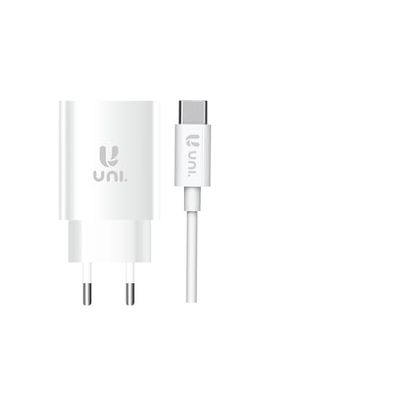 Zarivy PD 20W home charger with Type-C to Type-C cable, ideal for charging mobile devices and tablets quickly.
