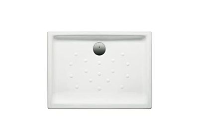 Roca,Malta,Plato de ducha de porcelana con fondo antideslizante,Blanco,1000mm x 800mm x 65mm,A373517000