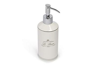 Kassatex ALB-LD-W Le Bain Lotion Dispenser, Wit