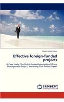 Effective Foreign-Funded Projects: A Case Study, The Dutch-funded International Water Management Project, Semarang Pilot Polder Project