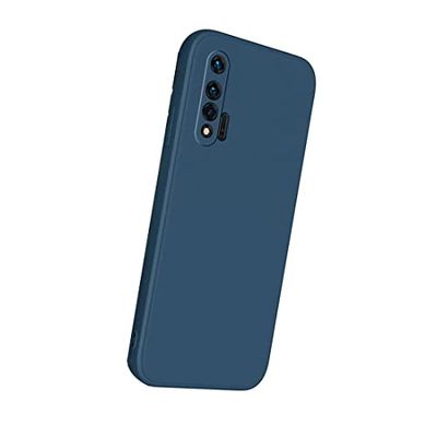 Compatibile con Huawei NOVA-6 Custodia protettiva Slim Anti Scratch, Soft TPU Phone Cover, Shockproof Protective Case for Huawei NOVA6, Ultra Thin Silicone Bumper Shockproof Cover, Blu