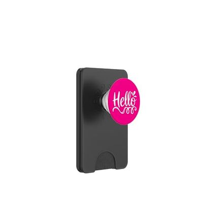 snirt Hello t-shirt Backprint, cojín decorativo Hola Hola Hola PopSockets PopWallet para MagSafe