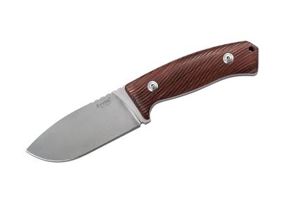 LionSteel 02LS004 volwassen mes Hunting M3 Santos Wood, bruin, standaard