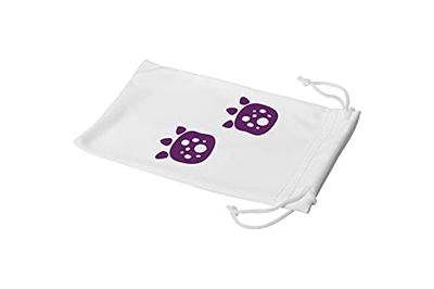 Bonamaison Imprimé Numériquement Lunettes Étui avec Cordon de Serrage, 100% Coton, Sac Lunettes, Pochette à Lunettes, 1 Pièce, Taille: 11x19 Cm