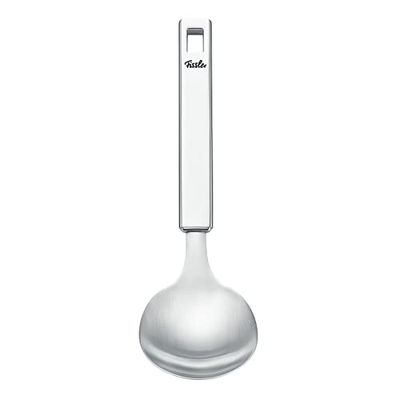 Fissler Original Professional Collection Cuillère à riz en acier inoxydable Grande cuillère de présentation Ustensile de cuisine de qualité supérieure pour servir et servir