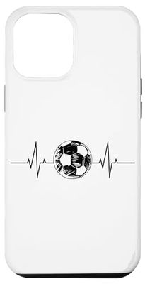 iPhone 14 Pro Max Score Big with Soccer Heartbeat I Love Soccer Enthusiasts Case