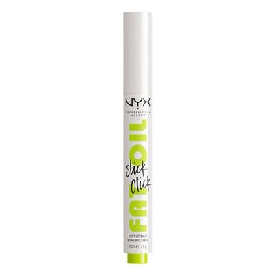 NYX Professional Makeup Lip Balm, A Hint of Colour, Infused with Oils for Long Lasting Hydration, Lightweight & Vegan Formula, Fat Oil Slick Click, Main Character