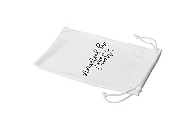 Bonamaison Imprimé Numériquement Lunettes Étui avec Cordon de Serrage, 100% Coton, Sac Lunettes, Pochette à Lunettes, 1 Pièce, Taille: 11x19 Cm