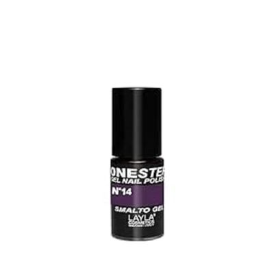 Layla Cosmetics Milano Vernis à Ongles One Step Gel Backberry 5 ml