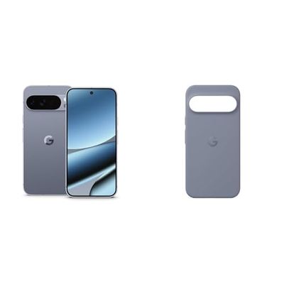 Google Pixel 10 Pro XL - Unlocked Android Smartphone with Gemini, Triple Rear Camera, 24+ Hour Battery and 6.8" Super Actua Display - Moonstone, 256GB+Case
