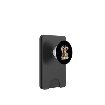 Divertido diseño de electricista para hombre PopSockets PopWallet para MagSafe