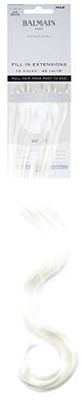 Balmain Fill-In Extensions Fiber Hair 10-Pieces, 45 cm Length, Ice White, 0.02501 kg