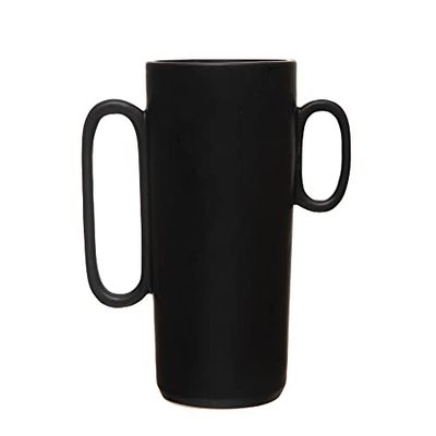 Bloomingville Decorative Flower Vase with Asymmetrical Handles