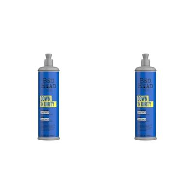 Bed Head by TIGI - Down N' Dirty Clarifying Detox Conditioner - Removes Build-Up - For All Hair Types - 600ml (Pack of 2)