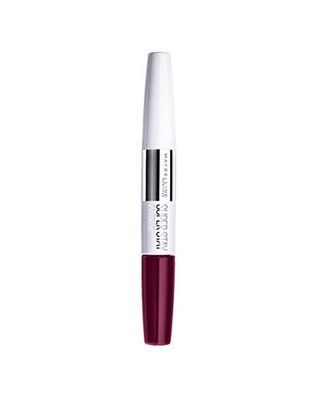 Maybelline New York Superstay Make-Up Lipstick 24 Hour Colour Liquid Lipstick Sugar Plum/Shiny Purple with 24 Hour Hold 1 x 5 g