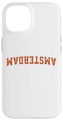 Upside Down Holland City Name Amsterdam Case for iPhone 14