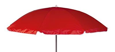 Bo-Camp Beach Playa sombrilla, Unisex Adulto, Rojo, Talla única