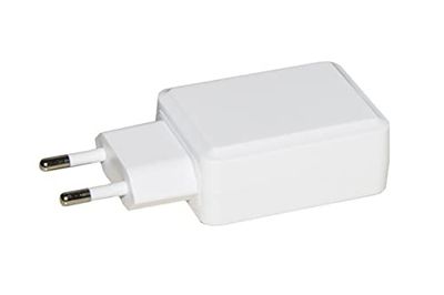 Link lkqc01 Cargador rápido de Red con Enchufe USB 5 V 3 amperios, Blanco