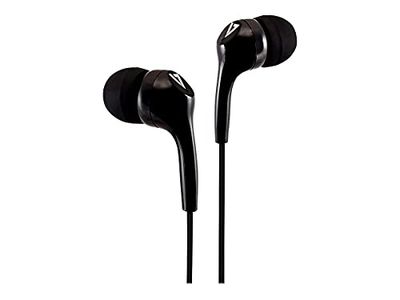 V7 HA105 lekkie słuchawki douszne stereo - czarne
