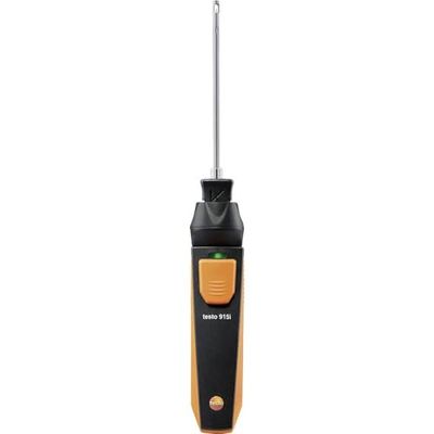 Testo 915i Thermomètre Bluetooth avec sonde d'air (TC type K), Noir et Orange