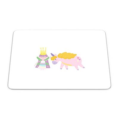 Questo Casa, Rectangle Digital Printed Mouse Pad, Non-Slip Base, for Office and Home, Size: 22 x 18 cm