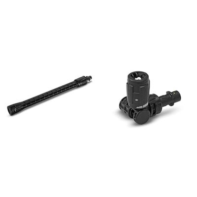 Kärcher Prolongateur de lance 0,4 m accessoire pour nettoyeurs haute pression & 2.643-254.0 Lance vario power 360° pour nettoyeur haute pression K2 à K7, Noir