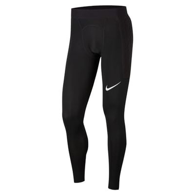 Nike Padded Gardien Goalkeeper Tight Homme, Black/Black/White, FR (Taille Fabricant : 2XL)