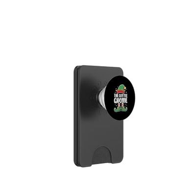 El gnomo del café PopSockets PopWallet para MagSafe