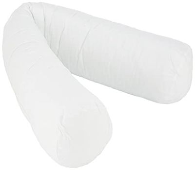 Dodo 100398140 Mars Dacron almofada poliéster algodão cor branca, poliéster, algodão, branco, 160 x 26 cm