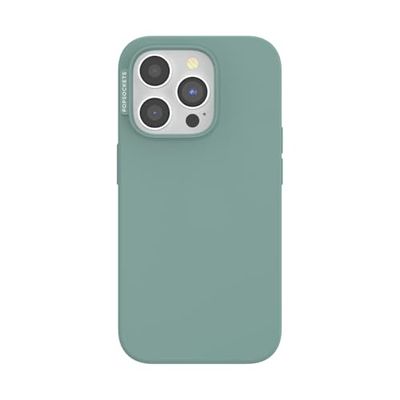 PopSockets Etui do iPhone'a 15 Pro kompatybilne z MagSafe, etui na telefon iPhone 15 Pro, kompatybilne z bezprzewodowym ładowaniem - turkusowe