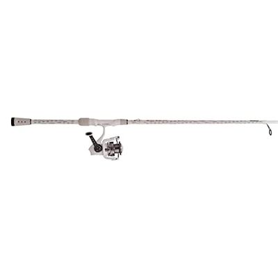 Abu Garcia Veritas - Combo de Carrete Giratorio y caña de Pescar, 30-6'15.2 cm, Mediano, 2 Unidades, Multicolor