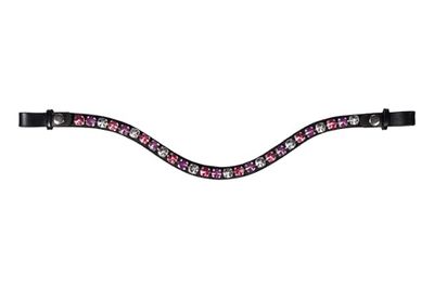 HKM Cherry pannband, syren/lila, varmt blod