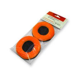 Almohadillas acolchadas para auriculares de Sony MDR-V700 Velour Acolchado color naranja