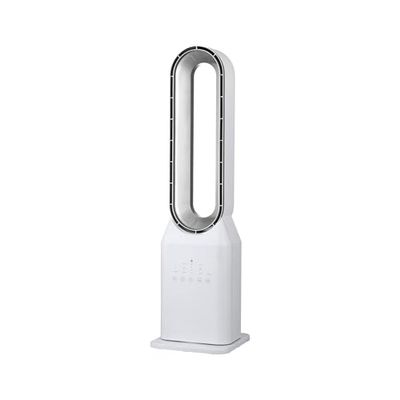 Melchioni Family MF2519BLS, ventilator zonder vleugels, met 3 snelheden, oscillatie, timer 7,5 uur, afstandsbediening, 50 W, 220-240 V, hoogte 90 cm, compact design, stil en efficiënt