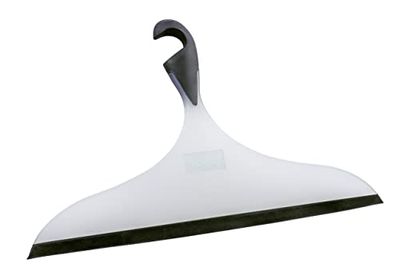 Wenko Limpiador para el baño Loano XXL, Negro/Blanco - pour la baignoire et la Douche, Plástico (TPR), 34 x 21 x 2.5 cm, Negro
